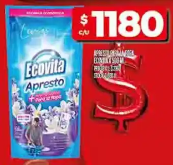 Supermercados DIA Ecovita apresto oferta