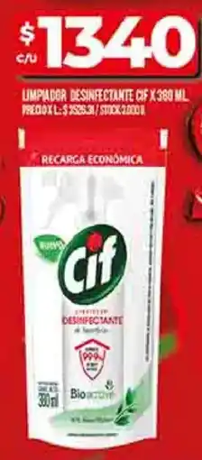 Supermercados DIA Cif limpiador desinfectante oferta