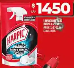 Supermercados DIA Harpic baños sarro y manchas dificiles oferta