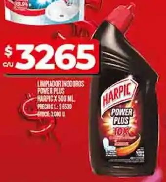 Supermercados DIA Harpic limpiador indooros power plus oferta