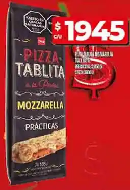 Supermercados DIA Pizza tablita mozzarella oferta