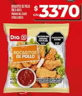 Supermercados DIA Dia bocaditos de pollo oferta