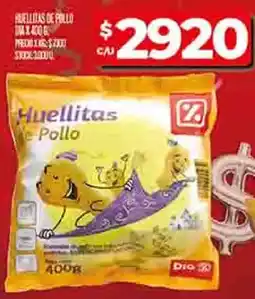 Supermercados DIA Dia huellitas pollo oferta