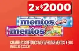 Supermercados DIA Mentos caramelos confitados menta frutas oferta