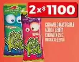 Supermercados DIA Caramelo masticable acido/berry xtreme oferta