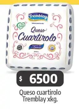 Autoservicio Capo Tremblay queso cuartirolo oferta