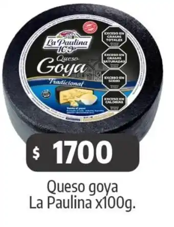 Autoservicio Capo La paulina queso goya oferta