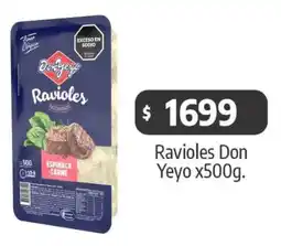 Autoservicio Capo Don yeyo ravioles oferta