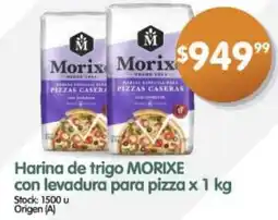 Supermercados Buenos Días Morixe harina de trigo con levadura para pizza oferta