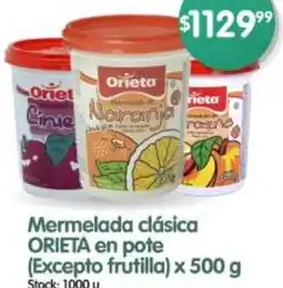 Supermercados Buenos Días Orieta mermelada clásica en pote oferta