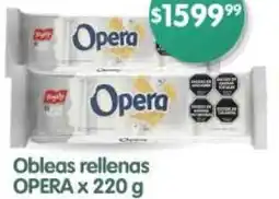 Supermercados Buenos Días Opera obleas rellenas oferta