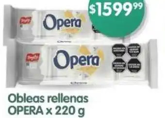 Supermercados Buenos Días Opera obleas rellenas oferta