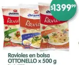 Supermercados Buenos Días Ottonello ravioles en bolsa oferta