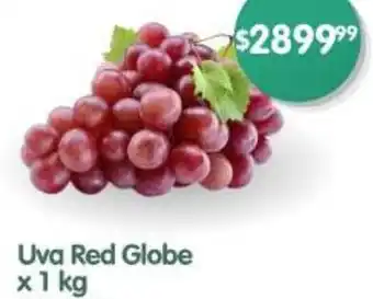 Supermercados Buenos Días Uva red globe oferta