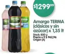 Supermercados Buenos Días Amargo terma oferta