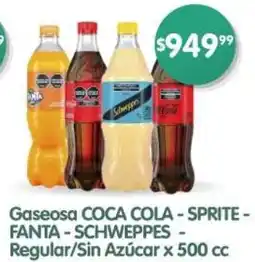 Supermercados Buenos Días Coca cola - sprite- fanta-schweppes -gaseosa oferta