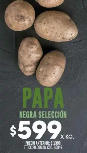 Coto Papa negra selección oferta