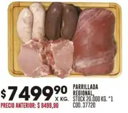 Coto Parrillada regional oferta
