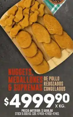 Coto Nuggets medallones & supremas oferta