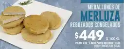 Coto Medallones de merluza rebozados congelados oferta