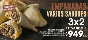 Coto Empanadas varios sabores oferta