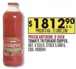 Coto Tomate triturado corper oferta