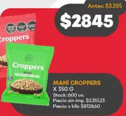 Supermercados Tadicor Croppers maní oferta