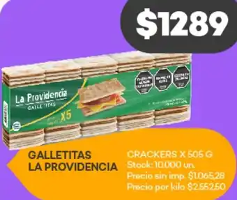 Supermercados Tadicor La providencia galletitas oferta