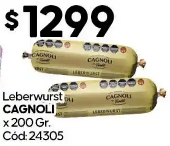 Diarco Cagnoli leberwurst oferta