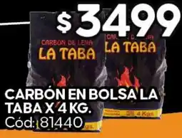 Diarco Carbón en bolsa la taba oferta