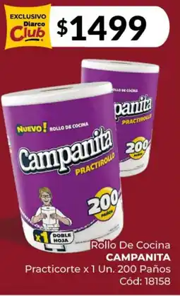 Diarco Campanita rollo de cocina oferta