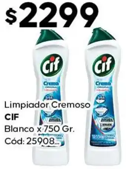 Diarco Cif limpiador cremoso blanco oferta