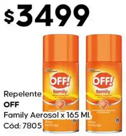 Diarco Off repelente family aerosol oferta