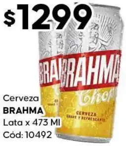 Diarco Brahma cerveza lata oferta