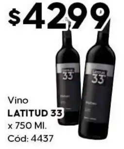 Diarco Latitud 33 vino oferta