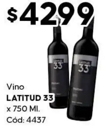 Diarco Latitud 33 vino oferta