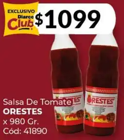 Diarco Orestes salsa de tomate oferta