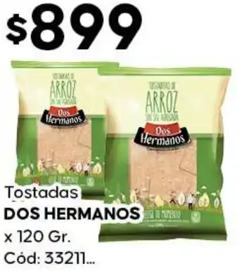 Diarco Dos hermanos tostadas oferta