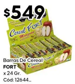 Diarco Fort barras de cereal oferta