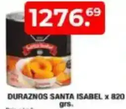 Maxiconsumo Duraznos santa isabel oferta