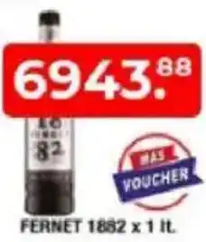Maxiconsumo Fernet 1882 oferta