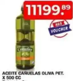 Maxiconsumo Aceite cañuelas oliva pet. oferta