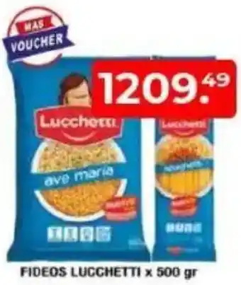 Maxiconsumo Lucchetti fideos oferta