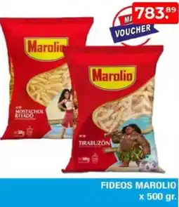 Maxiconsumo Marolio fideos oferta