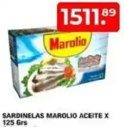 Maxiconsumo Sardinelas marolio aceite oferta