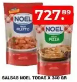 Maxiconsumo Noel salsas todas oferta