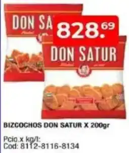 Maxiconsumo Don satur bizcochos oferta