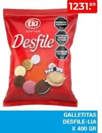 Maxiconsumo Desfile-lia galletitas oferta