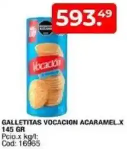 Maxiconsumo Vocacion acaramel galletitas oferta