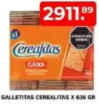 Maxiconsumo Cerealitas galletitas oferta